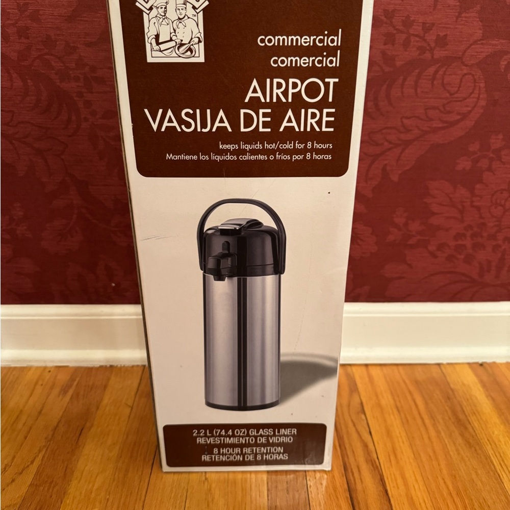 Commercial Airpot Stainless Steel